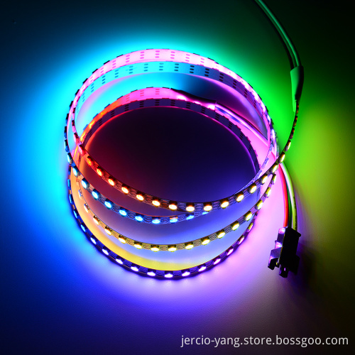 SK6812 built-in IC, 3535RGB phantom lamp bar, 144-60l-60led, bare plate is not waterproof